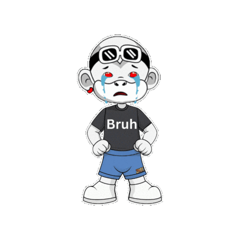 Sad Cry Sticker by Zhot