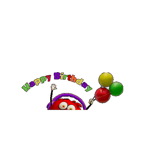 Celebrate Happy Birthday Sticker