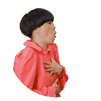 Gag Feeling Sick Sticker by Atsuko Okatsuka