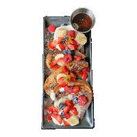 French Toast Breakfast Sticker by foodbabyny