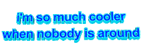cooler i'm Sticker by AnimatedText
