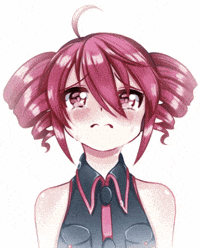 Kasane Teto Crying GIF