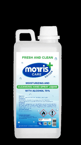 MorrisParfume giphygifmaker corona fresh clean GIF