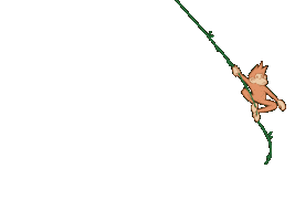 Monkey Swing Sticker