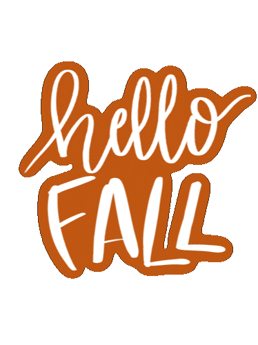 sangeetaranade fall autumn writing pumpkin spice Sticker
