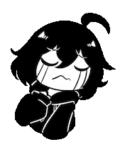 Sad Discord Sticker by kaomoji