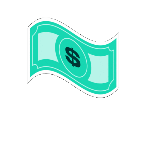 Cash Dollar Sticker by Flybuys