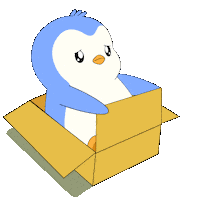 Penguin Driving Sticker by Pudgy Penguins