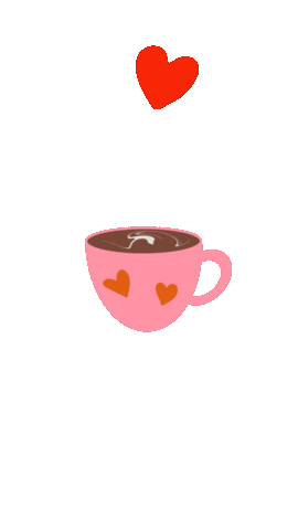 Green Tea Hug Sticker