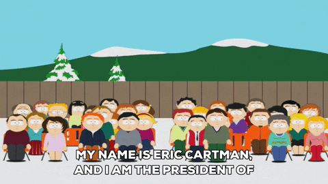 crowd talking GIF by South Park 