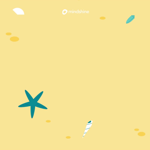 Box Breathing Exercise Summer Edition - GIPHY Clips