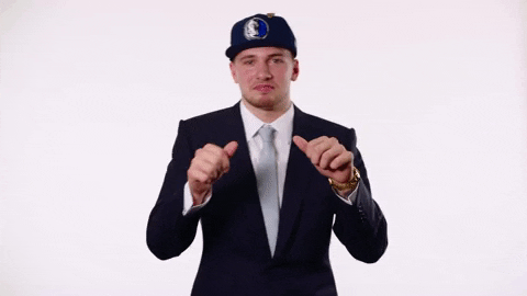 Happy Luka Doncic GIF by NBA