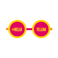 YoungMindsUK yellow sunglasses glasses photobooth Sticker