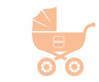 Pram Kinderwagen Sticker by MAM Babyartikel