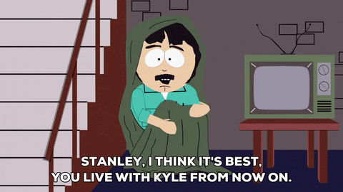 scared man GIF by South Park 