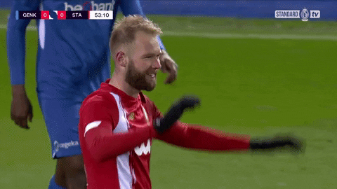 Football Celebration GIF by Standard de Liège