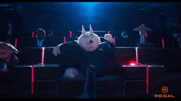 Bored Red Button GIF by Regal