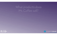 thecouponcause faq coupon cause mr coffee GIF