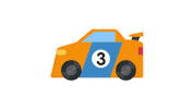 emojivid travel emoji emojivid racingcar Sticker