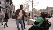 TallBoyz running swipe activism isaac GIF