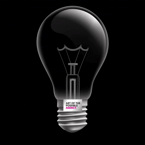 AOTPagency giphyupload pink marketing light GIF