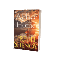 A Place Called Home Book Sticker by Preeti Shenoy