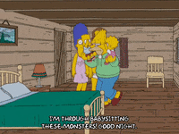 tired homer simpson GIF