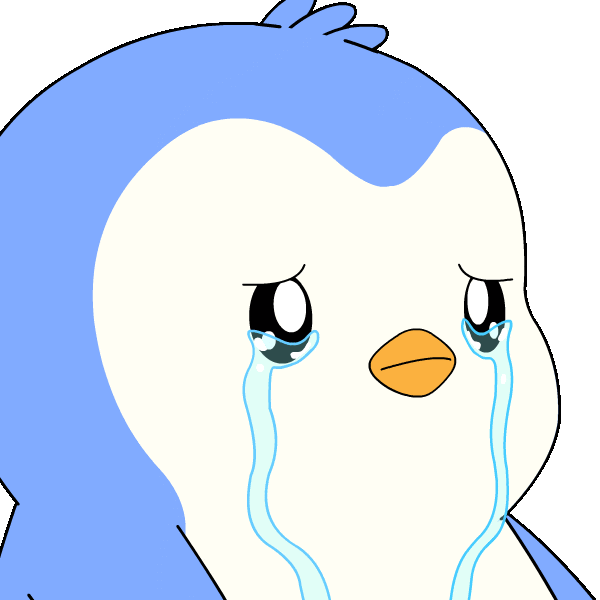 Sad Oh No GIF by Pudgy Penguins