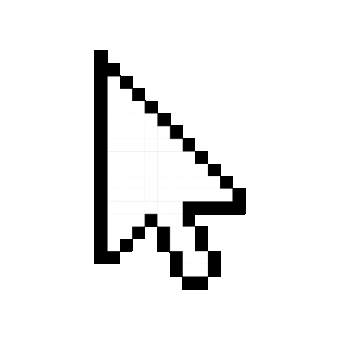 BurstStudio giphygifmaker internet pixels pixelmouse Sticker