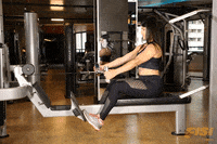 fisiculturismo mulheres que treinam remada treino de costas remada romana no cabo GIF