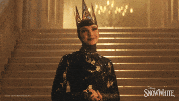 Snow White Fake Smile GIF by Walt Disney Studios