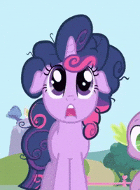 Shocked My Little Pony GIF