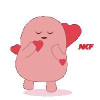 In Love Hearts Sticker by NKF Singapore
