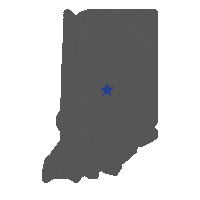 Indiana Indy Sticker by The Academy Volleyball Club