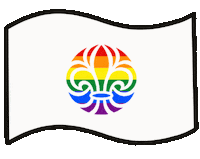 Flag Sticker by Scouterna