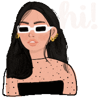 Girl Fashion Sticker