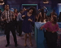 living single dancing GIF