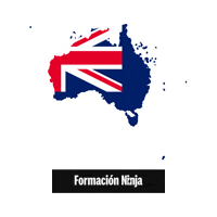 Flag Australia Sticker by Formación Ninja