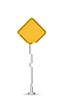 Rest Stop Road Sign Sticker by True August