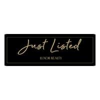 luxorhomes realestate justlisted luxor luxorjustlisted Sticker