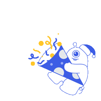 Happy New Year Party Sticker by TMON