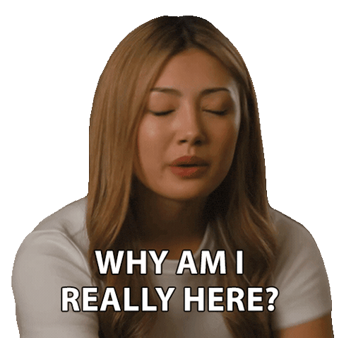 What Am I Doing Here Sticker by NETFLIX