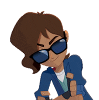 June Del Toro Sticker by Atomic Cartoons