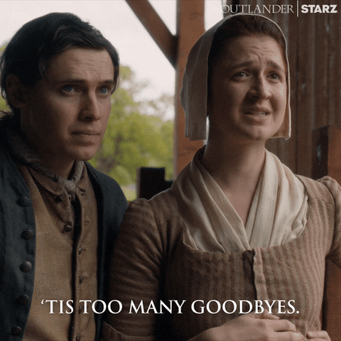 Season 7 Goodbye GIF by Outlander