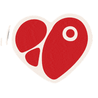 Heart Love Sticker by Omaha Steaks