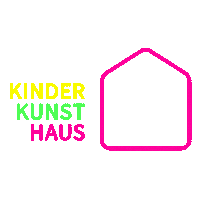 House Neon Sticker by Kinderkunsthaus