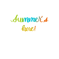 Summer Summertime Sticker