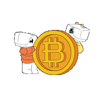 Crypto Gold Sticker by Ordinary Friends