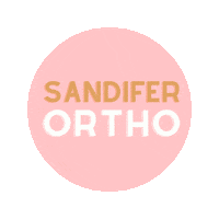 SandiferOrthodontics teeth braces orthodontics sandiferortho Sticker