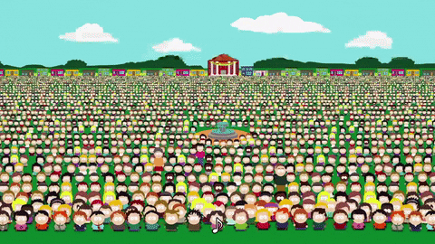 crowd GIF by South Park 